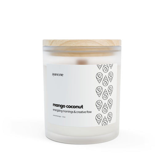 Mango Coconut Soy Candle | Tropical Aromatherapy – 11 oz