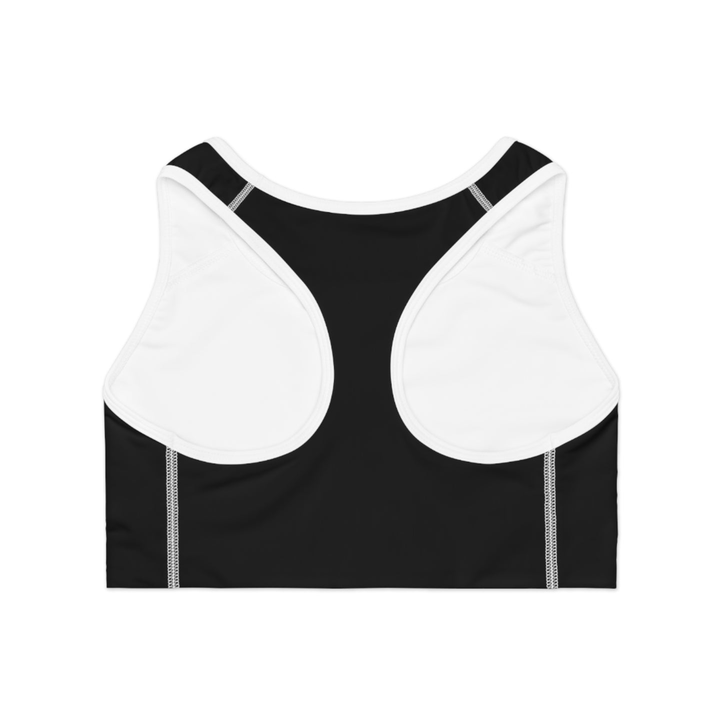 Sujetador deportivo de yoga | Ropa deportiva ayurvédica transpirable y con sujeción - Negro