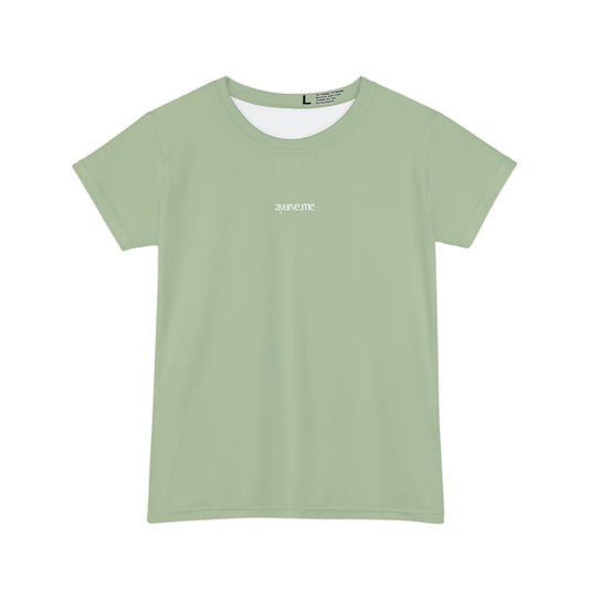 Mindful Moment Tee | Soft Focus & Calm Vitality - Sage Green
