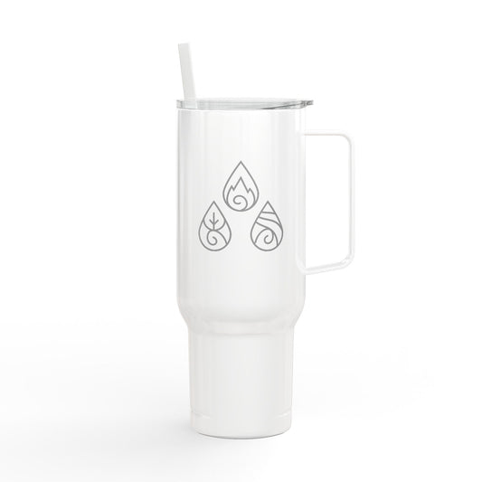 Insulated Tumbler with Lid & Straw – Recycled Stainless Steel | 40oz