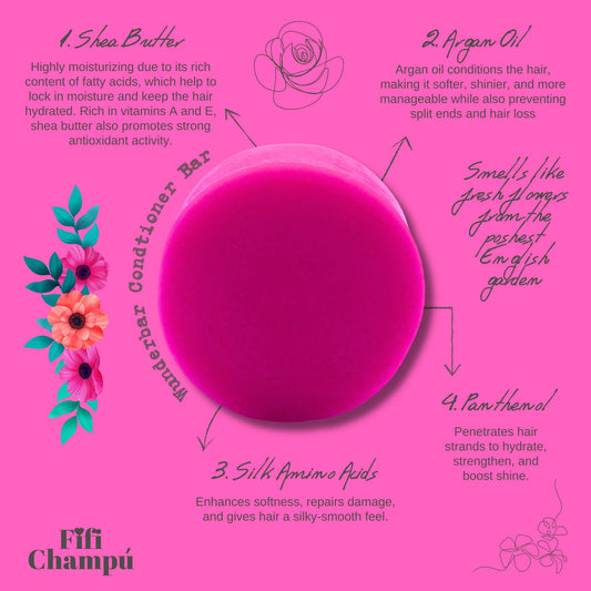 Wunderbar Conditioner Bar: Nourishing, Plant-Based Hydration