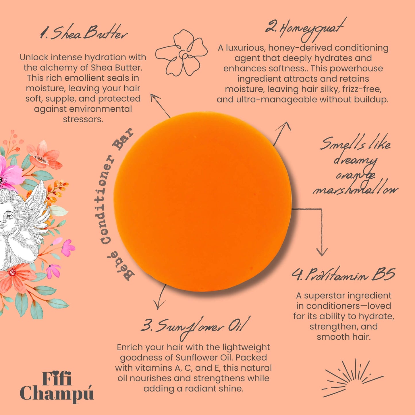 Bébé Conditioner Bar: Lightweight Moisture for Fine Hair and Sensitive Scalps