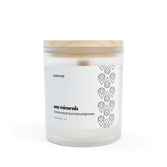 Sea Minerals Soy Candle | Liquid Clarity Aromatherapy – 11 oz