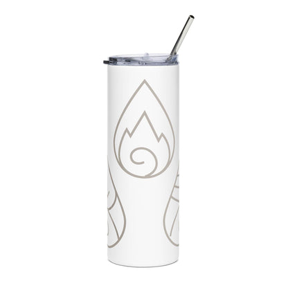 Stainless Steel Tumbler, 20oz - Insulated Drinkware - ayurve.me