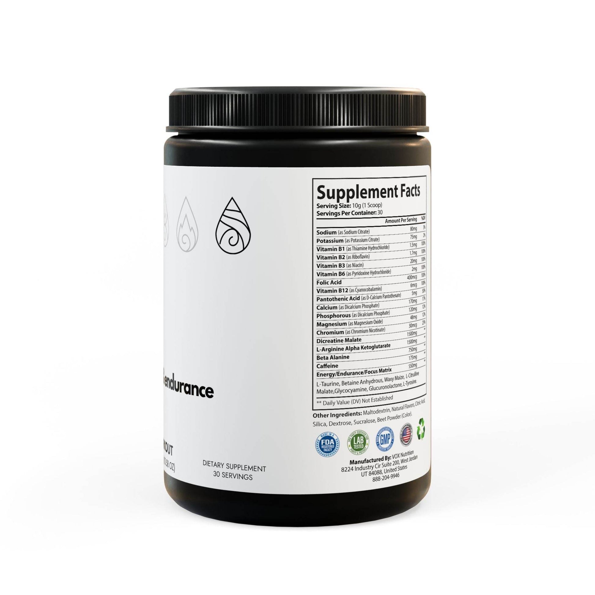 Pre-Workout | Creatine, B Vitamins & Amino Blend (Watermelon, 300g, 10.58oz) - ayurve.me