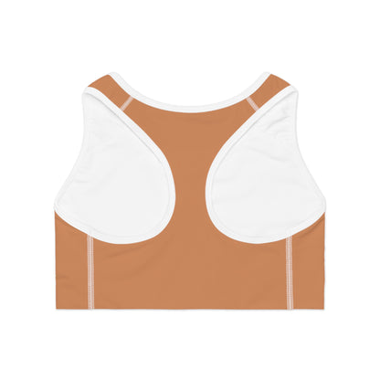 Yoga Sports Bra | Breathable & Supportive Ayurvedic Activewear - Terracota