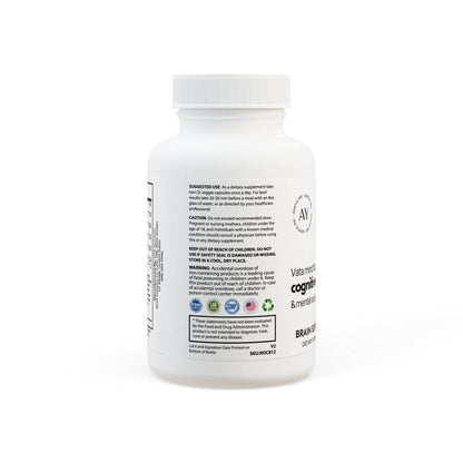 Brain Support Complex | Supplement (60 Capsules) - ayurve.me