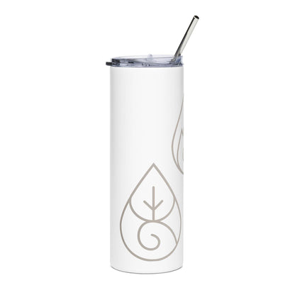 Stainless Steel Tumbler, 20oz - Insulated Drinkware - ayurve.me