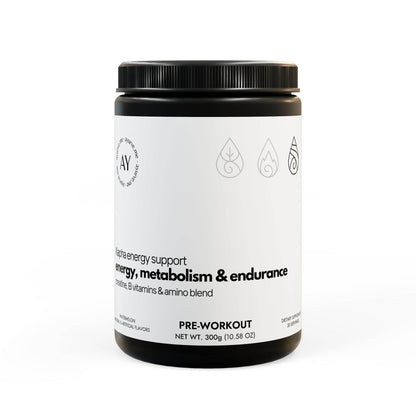 Pre-Workout | Creatine, B Vitamins & Amino Blend (Watermelon, 300g, 10.58oz) - ayurve.me