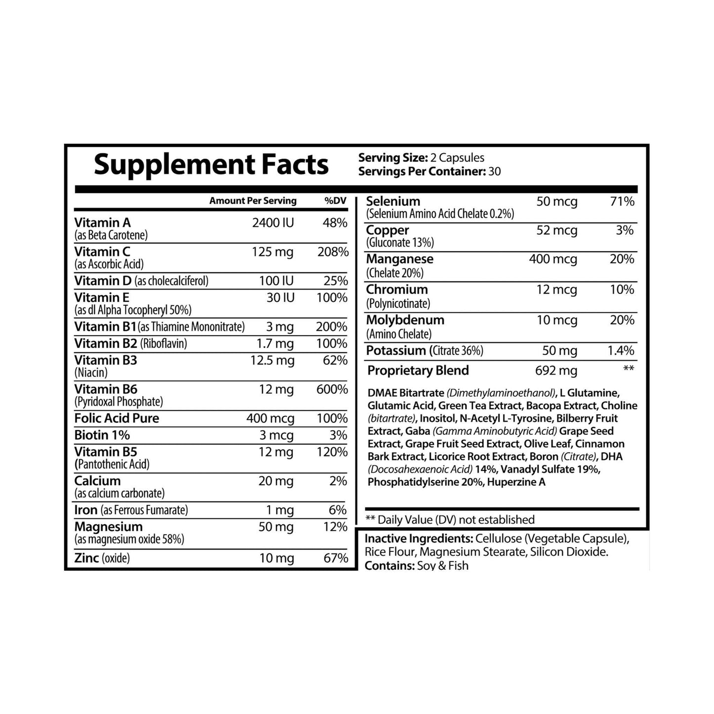 Brain Support Complex | Supplement (60 Capsules) - ayurve.me
