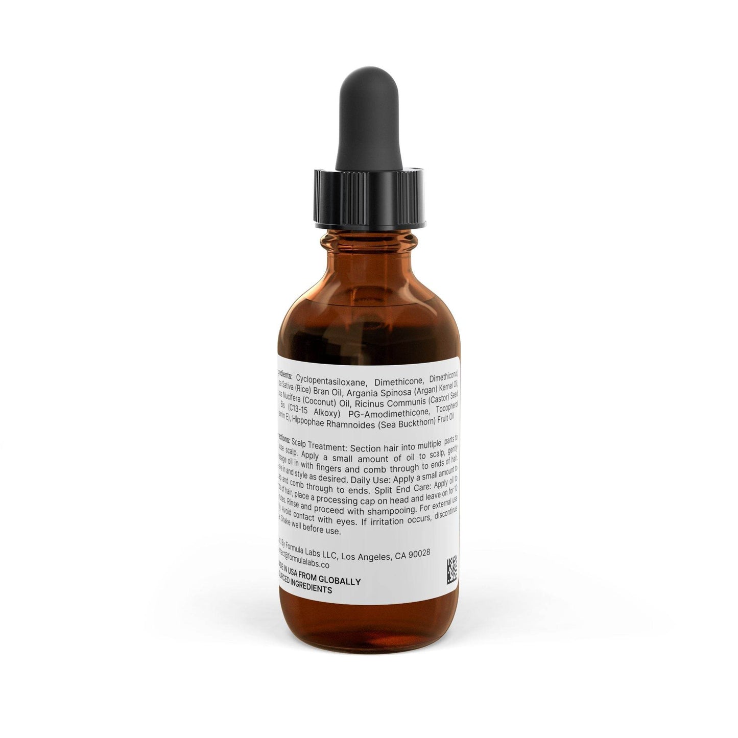 Hair Oil | Scalp & Hair Nourishment with Argan, Castor & Sea Buckthorn - ayurve.me